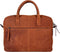 DSTRCT Wall Street - Laptoptas 15,4 inch - Echt nappa leer - Cognac
