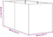 vidaXL - Plantenbak - 40x80x40 - cm - gegalvaniseerd - staal