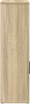 vidaXL - Boekenkast - 60x24x85 - cm - bewerkt - hout - sonoma - eikenkleurig