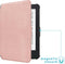 imoshion E-reader Hoesje - Geschikt voor Tolino Shine 4, Kobo Clara 2E - Slim Soft Case Sleepcover Bookcase - Rosé Goud