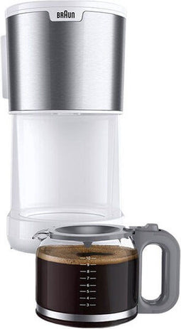 Braun KF 1500 - Espressomachine - Volledig automatisch - Wit