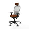 Piqueras y Crespo 1D036G2 - Bureaustoel - Hoogteverstelbaar met armleuning - Wit Bruin
