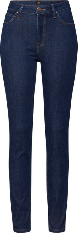 Scarlett - High - Denim met gerecyclede vezels en TENCEL - Tonal Stonewash
