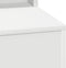 vidaXL - Witte - Kaptafel - met - LED - Verlichting - - - 79x41x135 - cm
