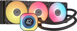 Corsair iCUE Link Titan RX LCD - CPU-koeler 360mm - RGB-verlichting - Zwart