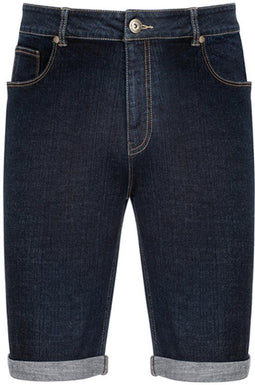 Milanoro - Herenshorts - Comfortabele stretch - Zwartblauw - XL