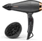 BaByliss Italian Air Pro 2200 6719DE - Föhn - 2200W AC-motor - Ionische anti-frizz functie - Zwart
