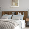 vidaXL - Hoofdbordkast - 220x18,5x104,5 - cm - bruin - eikenkleur