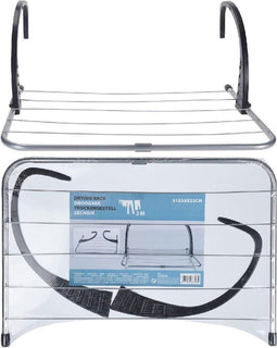 Droogrek Metaal Zilver - 3 m