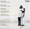 GoodForce Citruspers - Elektrische Sinaasappelpers - Automatische start/stop - Rvs Zwart