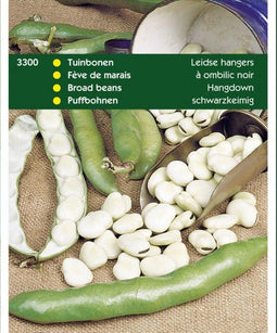 Tuinplus Tuinbonen Leidse Hangers - 100 gram - 5 Tuinbonen - Zaad
