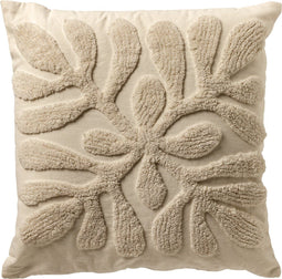 Dutch Decor OLIVIA - Kussenhoes 45x45 cm Semolina - beige - met rits
