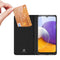 Dux Ducis - Slim bookcase hoes - Geschikt voor Samsung Galaxy A22 4G - Zwart