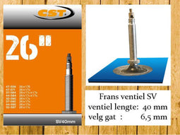 Cst Binnenband 26 X 1.75/1 5/8 (47-559/32-597) Fv 40 Mm