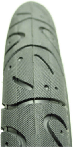Cst BuitenbandCST Smile Kleur: zwart met zijreflectie Maat: 22x1.75, ETRTO 47-457