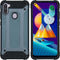 iMoshion Hoesje Geschikt voor Samsung Galaxy M11 / A11 Hoesje - iMoshion Rugged Xtreme Backcover - Donkerblauw