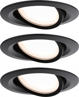 LED-inbouwlamp Paulmann Set Nova Plus 93080 N/A Vermogen: 18 W Warmwit N/A