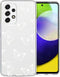 iMoshion Hoesje Geschikt voor Samsung Galaxy A53 Hoesje Siliconen - iMoshion Design hoesje - Grijs / Butterfly