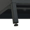 vidaXL - Tv-meubel - 105x35x52 - cm - staal - en - glas - zwart