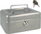 Westcott geldkist - 152x120x79mm - zilver - kunststof inzet met 6 vakken - AC-E51000-ZI
