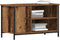 vidaXL - TV - Kast - Oud - Hout - 80x40x50 - cm - Geengineerd - Hout - en - Staal