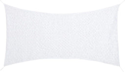 vidaXL - Camouflagenet - met - opbergzak - 292x213 - cm - wit