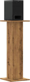 vidaXL - Speakerstandaards - 2 - st - 30x30x80 - cm - hout - artisanaal - eikenkleurig