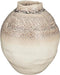 Mica Decorations Vaas Faye - 26x25.5x30.5 cm - Keramiek - Bruin