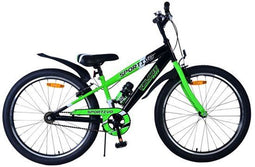Volare Sportivo Kinderfiets - Jongens - 24 inch - 2 Handremmen - Zwart Groen