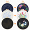 Happy Goods Borduurpakket - Borduurset Volwassenen - 3x Voorbedrukte Canvassen Bloemen en Vogels (3 stuks)