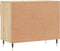 vidaXL - Schoenenkast - 70x36x60 - cm - bewerkt - hout - sonoma - eikenkleurig
