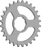 Tandwiel Enviolo/Nuvinci 1/2x1/8 vlak 24T