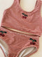 Konges Sløjd Jade bikini kind - Glitter Stripe - Maat 5-6 jaar