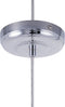 ASARO - Hanglamp - Zilver - Glas