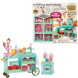 Miniverse - Make It Mini Harry Potter Honeydukes Playset - Bouwset met 50+ onderdelen voor miniwagentje en snoepkraam
