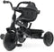 Qplay Elite Platinum - Driewieler 6 in 1 - Duwstang - Zwart