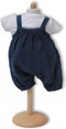 Mamamemo Tuinbroek Blauw 42 - 46 cm