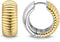 TI SENTO 7840SY - Dames Oorbellen - 925 zilver geel verguld - Zilver