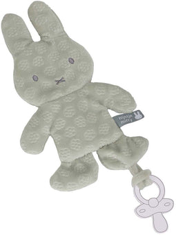 Nijntje Speendoekje - Knuffeldoekje - Zacht pluche - Green Flower