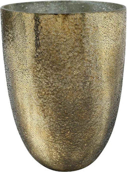 PTMD Didi Windlicht - 18 x 18 x 24 cm - Glas - Goud
