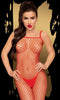 Penthouse Lingerie Body Search - Erotische Catsuit - Maat S/L - Rood