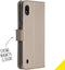 Accezz Hoesje Geschikt voor Samsung Galaxy A10 Hoesje Met Pasjeshouder - Accezz Wallet Softcase Bookcase - goud