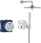 GROHE Precision SmartControl - Inbouw douchesysteem - Hoofddouche 26 cm en handdouche - Chroom