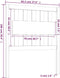 vidaXL - Hoofdbord - 95,5x4x100 - cm - massief - grenenhout