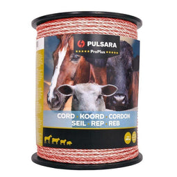 Pulsara Pro Plus - Schrikkoord - 400 meter - Wit
