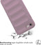 imoshion Hoesje - Geschikt voor iPhone SE (2022) / SE (2020) / 8 / 7 - EasyGrip Backcover - Paars