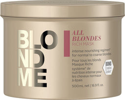 Haarmasker Schwarzkopf Blondme Rich Keratine