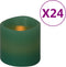 vidaXL Kaarsen 24 st LED warmwit