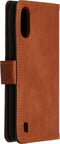iMoshion Hoesje Geschikt voor Samsung Galaxy A01 Hoesje Met Pasjeshouder - iMoshion Luxe Bookcase - Bruin