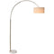 Vloerlamp Home ESPRIT Wit Beige Gouden 126 x 40 x 193 cm